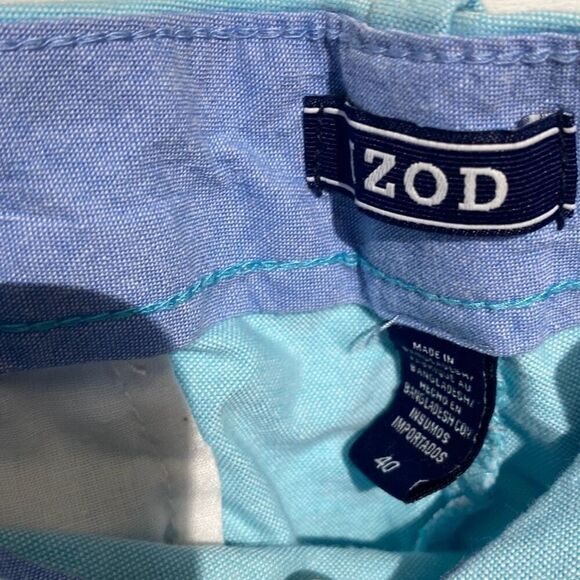 IZOD Men's Blue Golf Performance Chino Shorts Size 40 - Picture 8 of 10